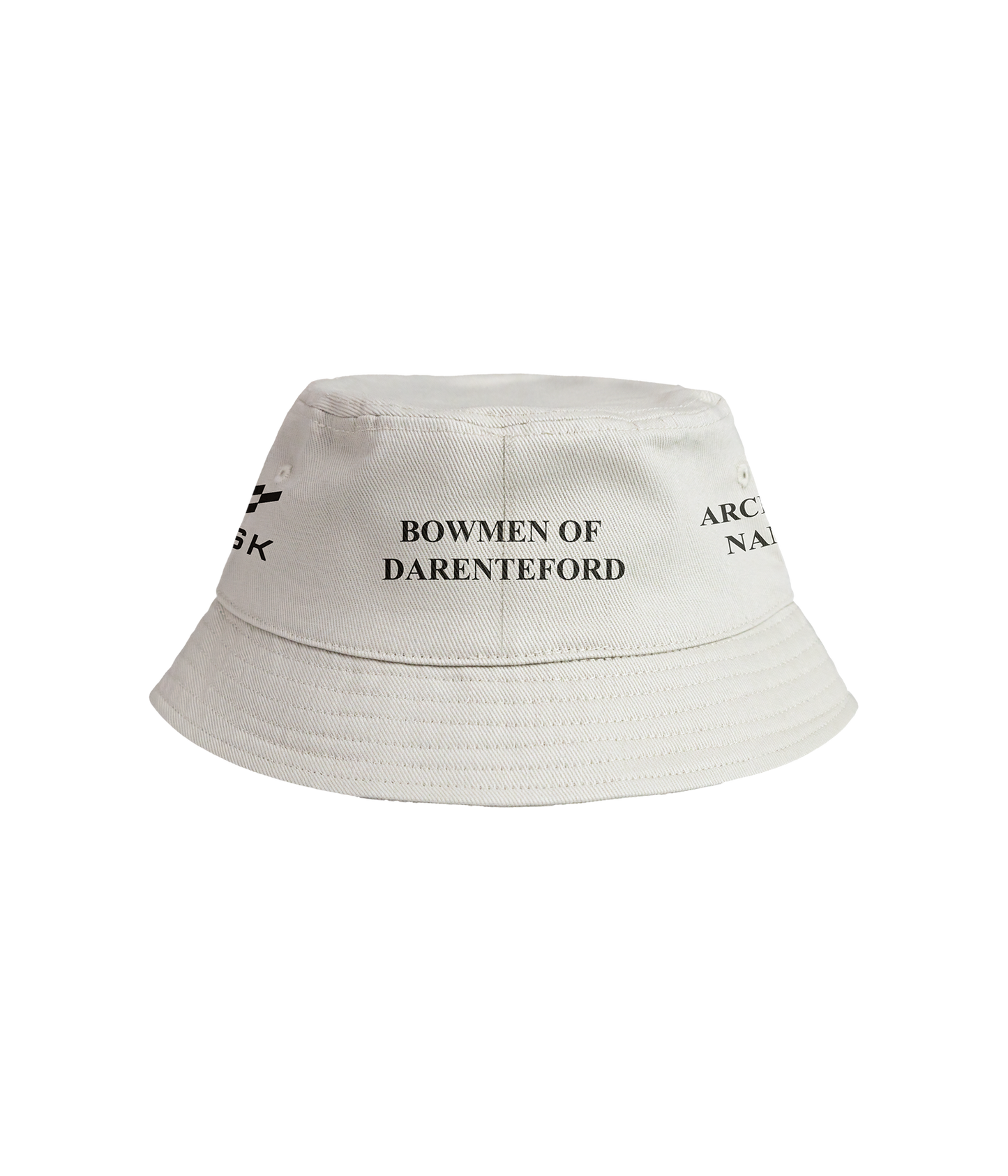 Bowmen of Darenteford White Bucket Hat