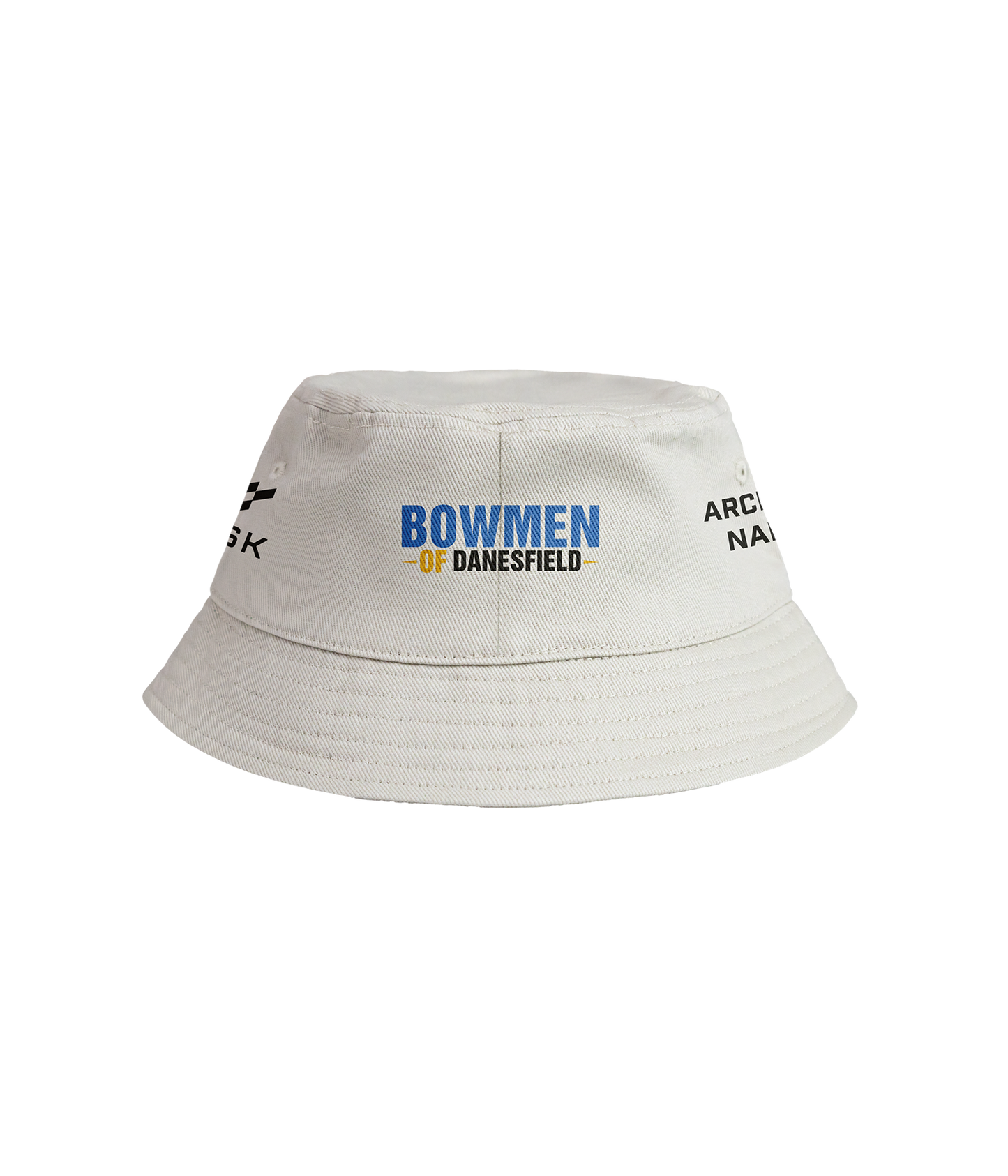 Bowmen of Danesfield White Bucket Hat