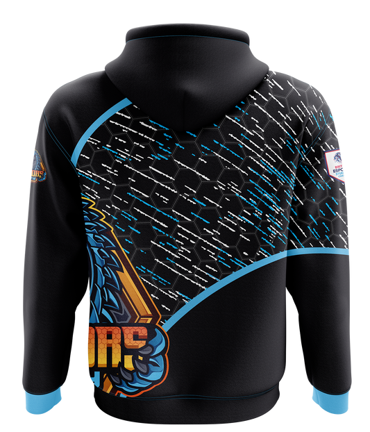 Bury Raptors Blue Esports Zip Hoodie