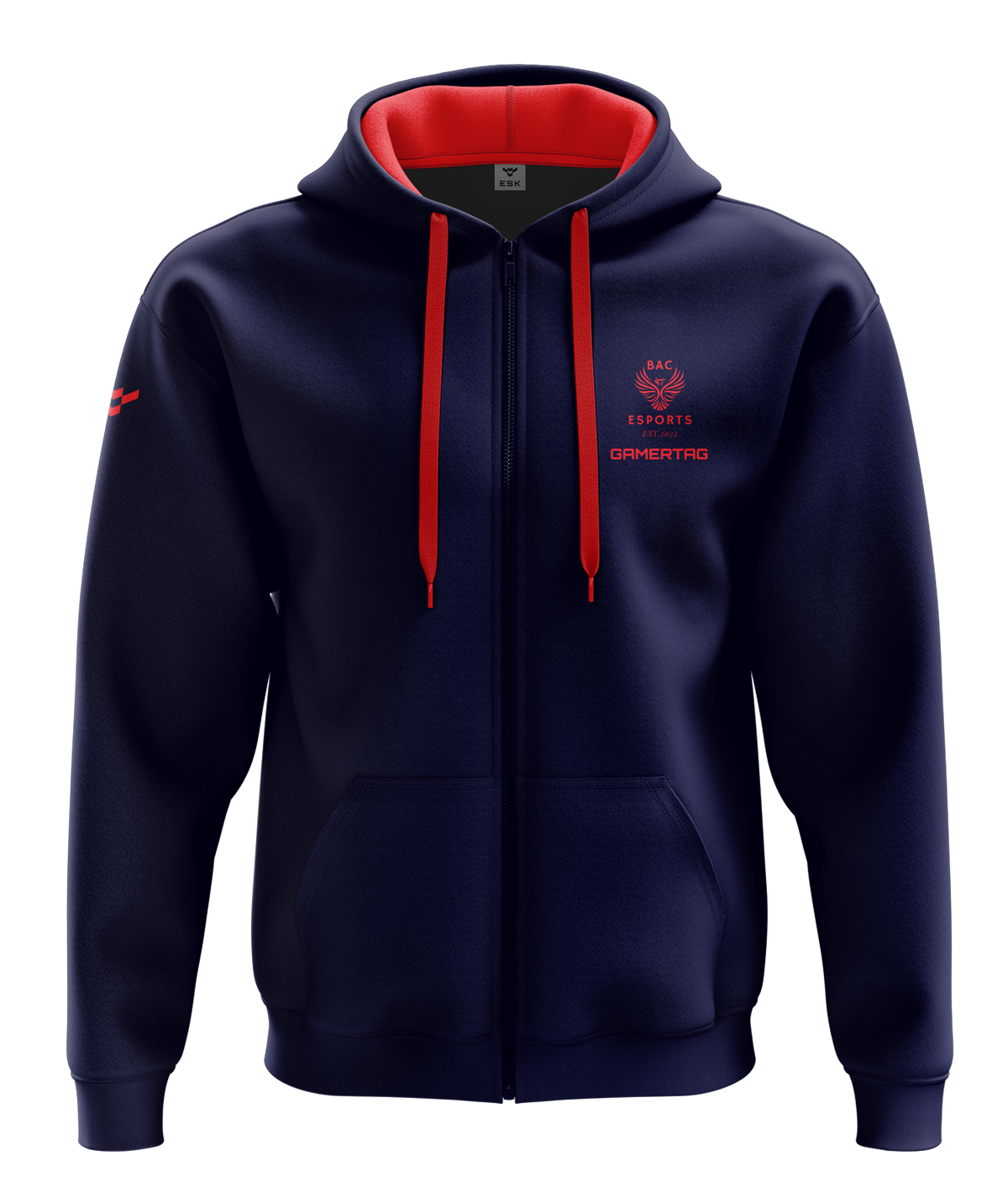 BAC Esports Cotton Zip Hoodie