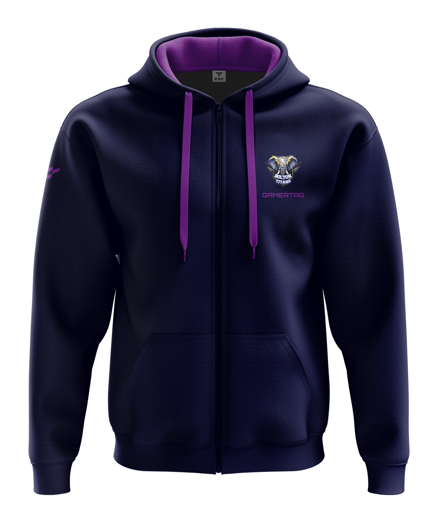 Bolton Titans Cotton Zip Hoodie