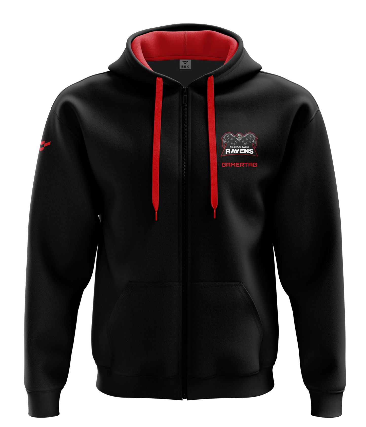 Runshaw Ravens Cotton Zip Hoodie