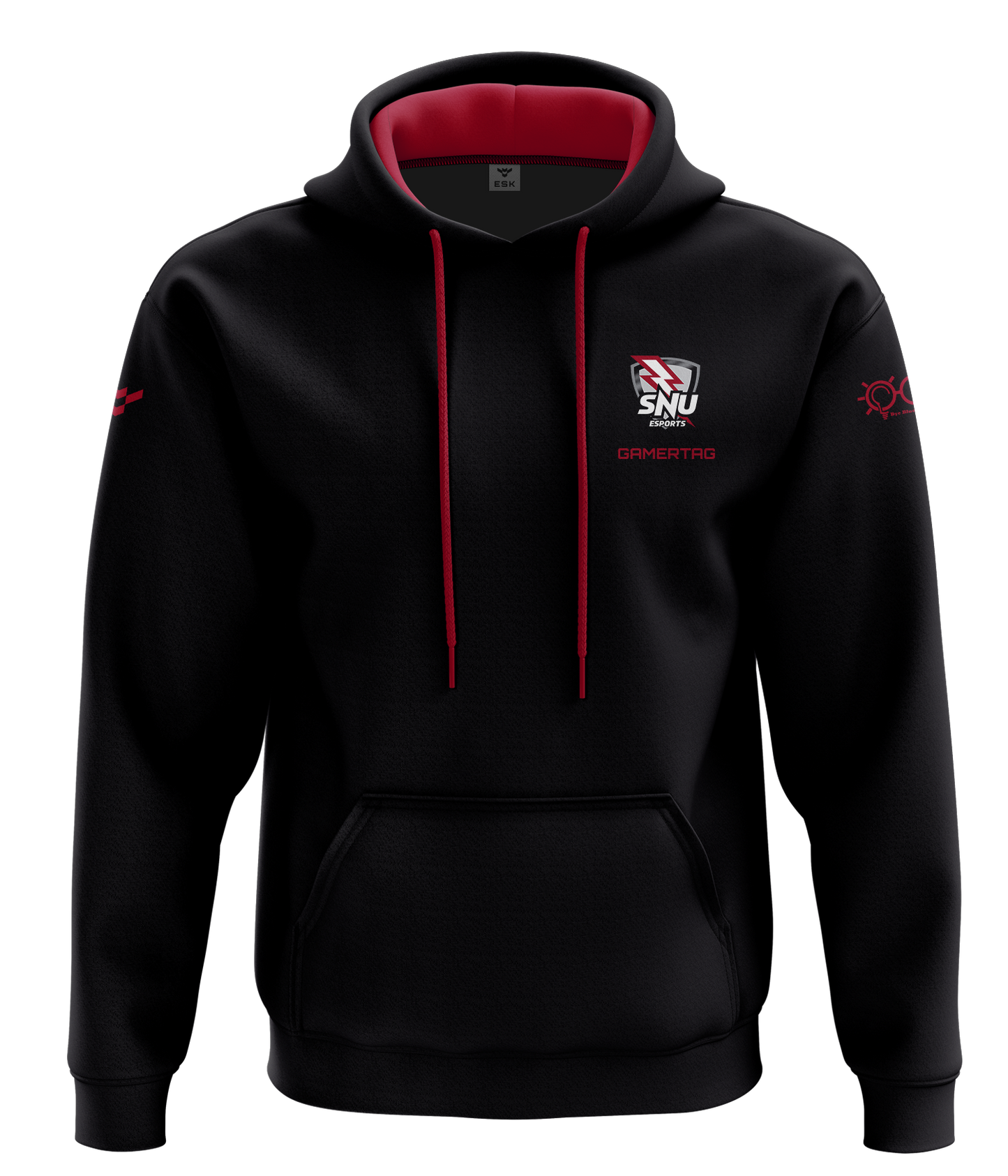 SNU Crimson Storm Cotton Hoodie