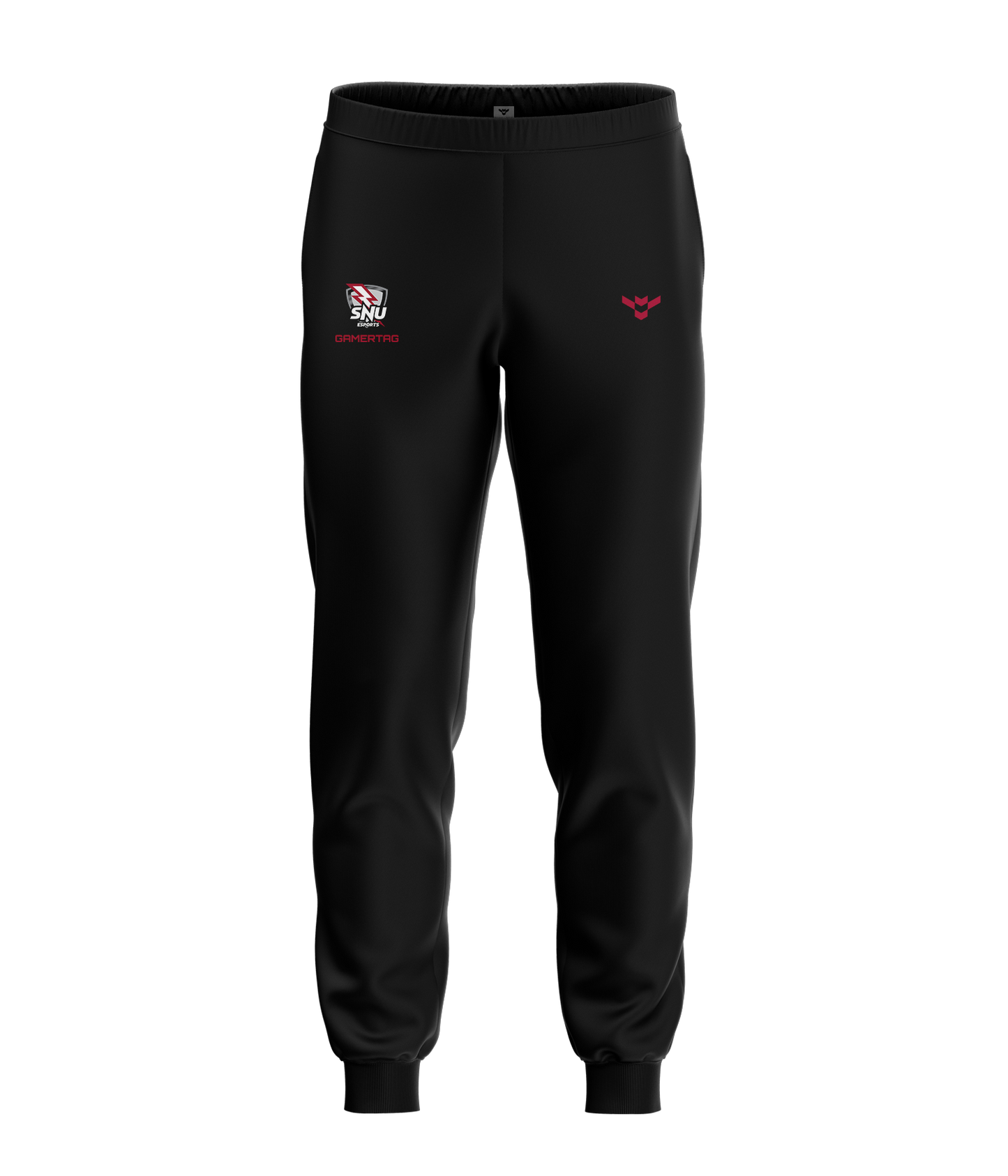 SNU Crimson Storm Cotton Track Pants