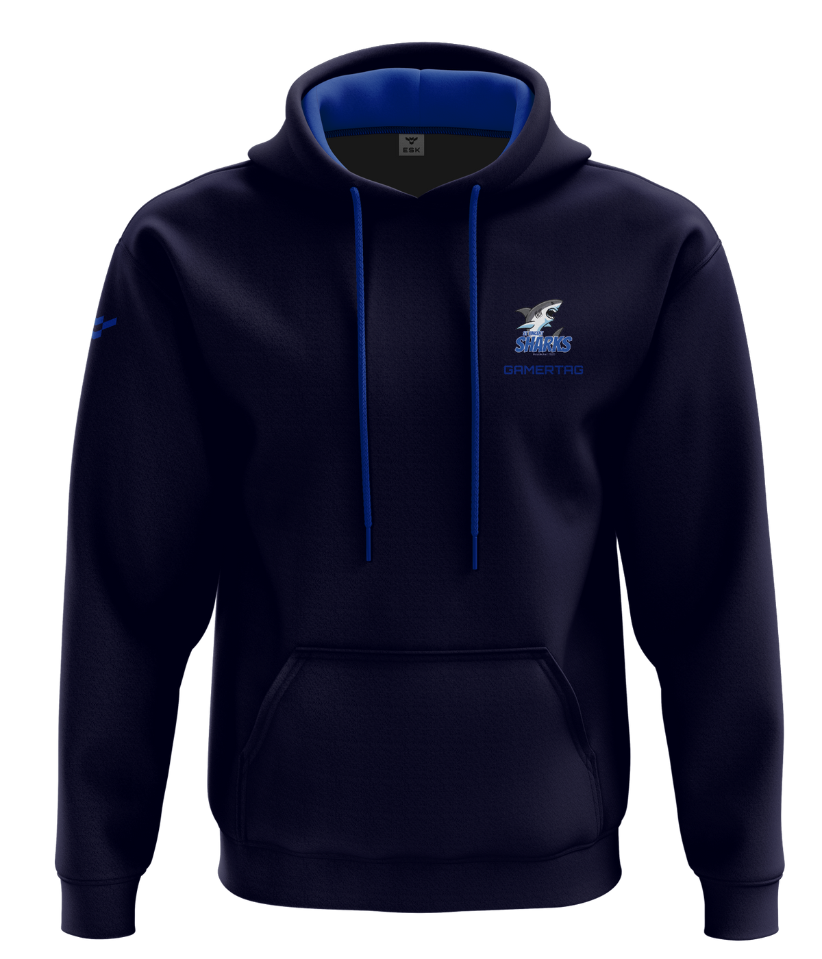 St Vincent Sharks Cotton Hoodie