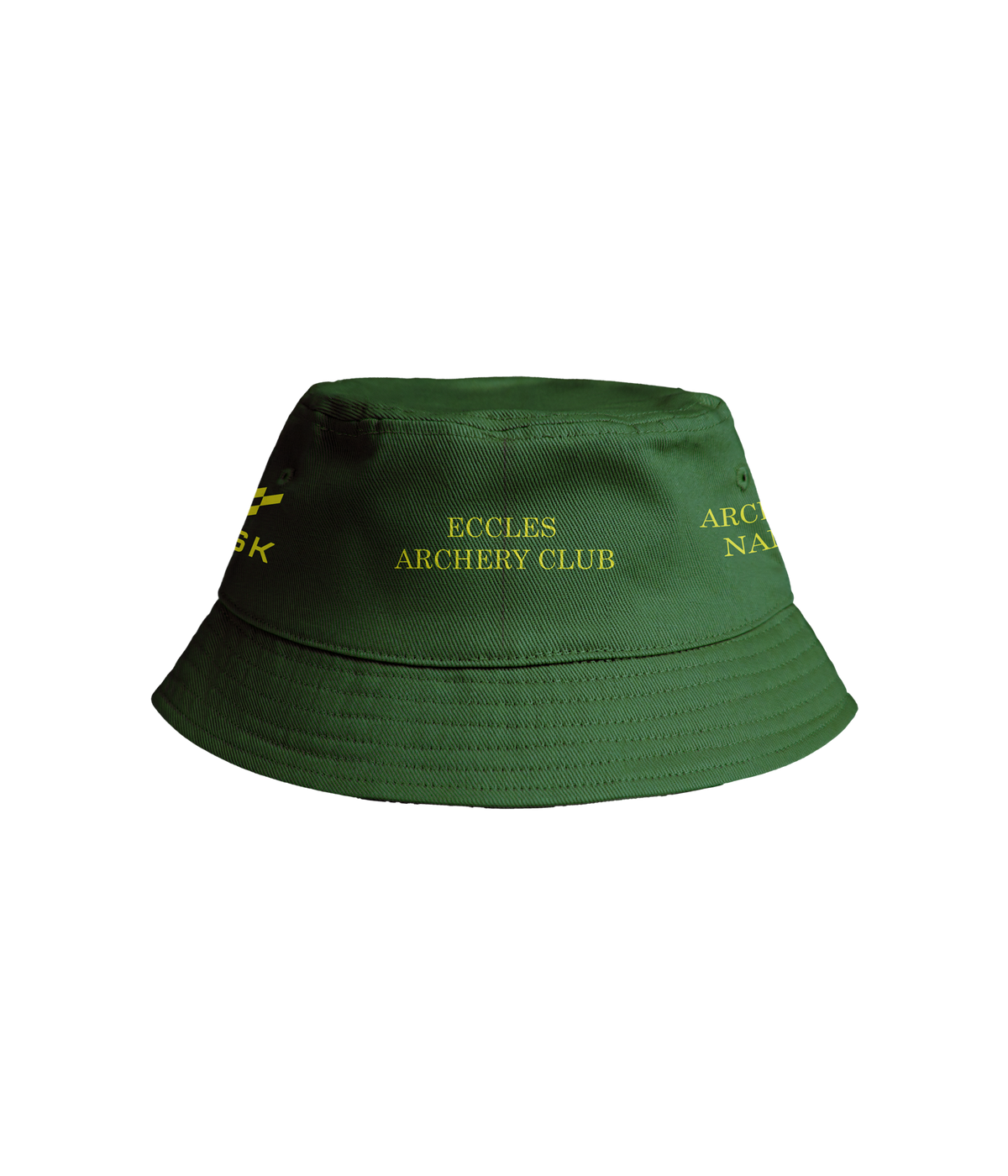 Eccles Archery Club Green Bucket Hat