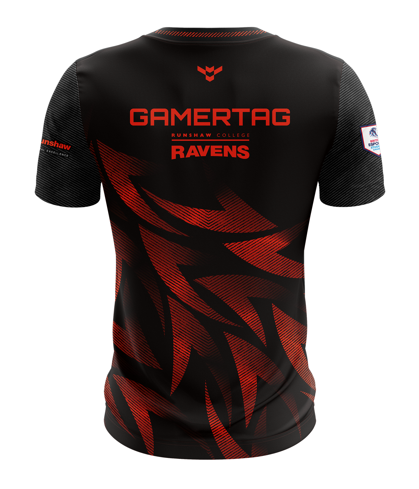 Runshaw Ravens Black Esports Jersey