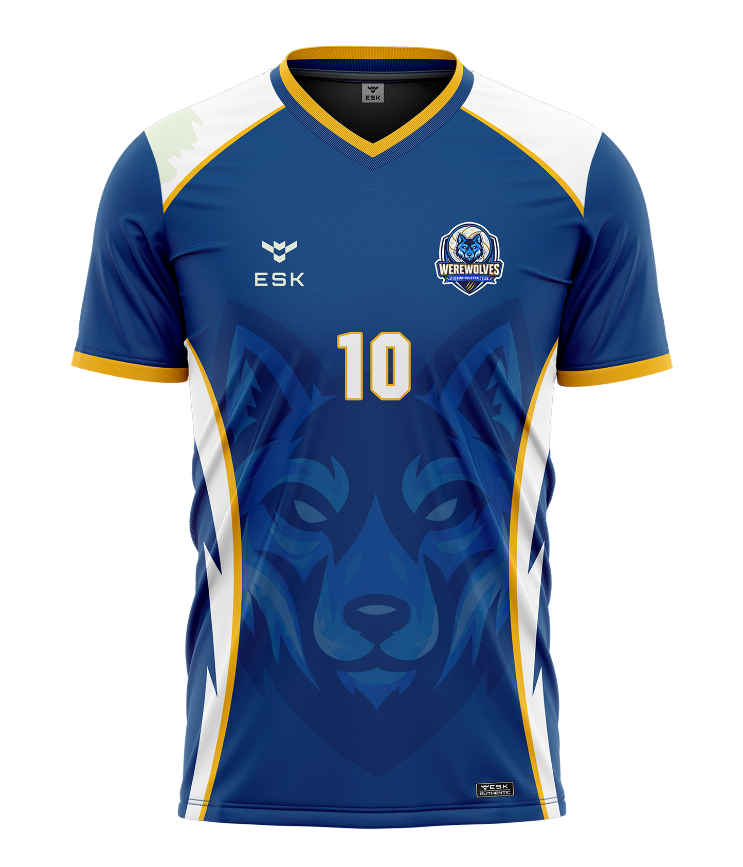 WSVC V-Neck Blue Shirt