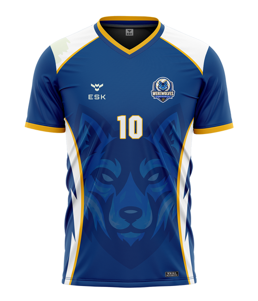 WSVC V-Neck Blue Shirt