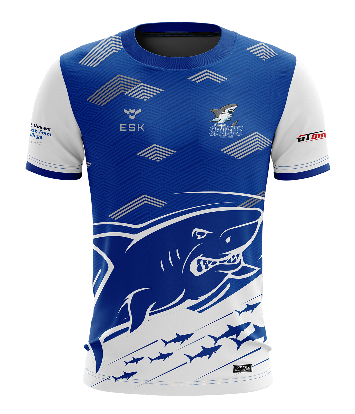 St Vincent Sharks Racing Esports Jersey