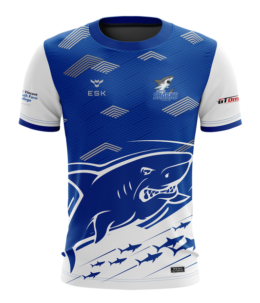 St Vincent Sharks Racing Esports Jersey