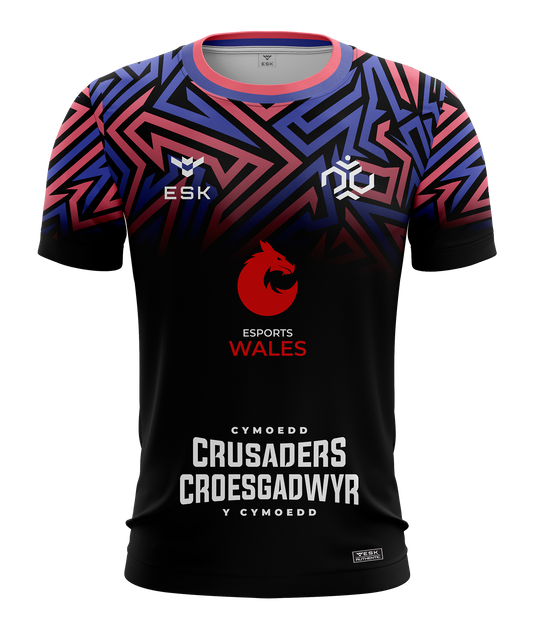 Cymoedd Crusaders Esports Jersey