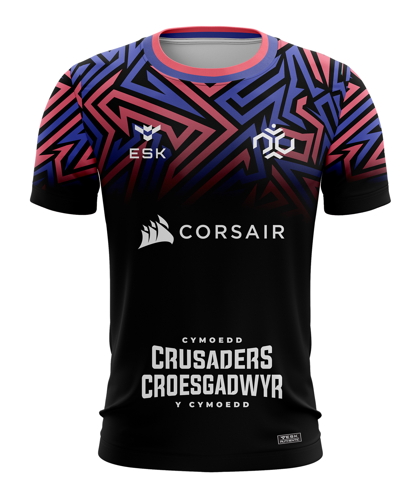 Cymoedd Crusaders Esports Jersey