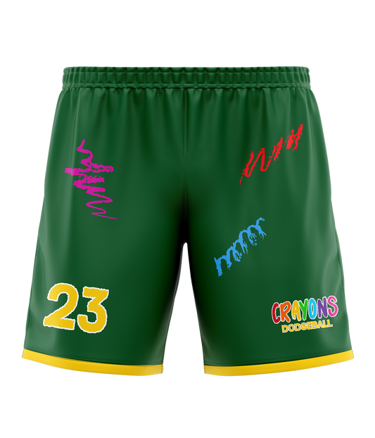 Crayons Dodgeball Shorts