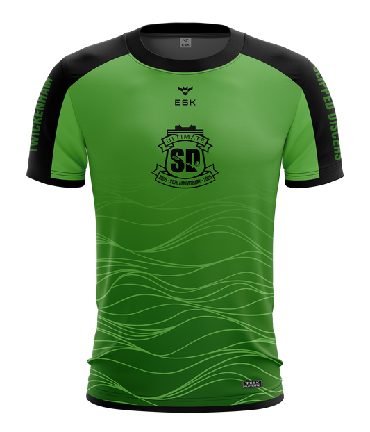 Slipped Discers Short Sleeve Shirt