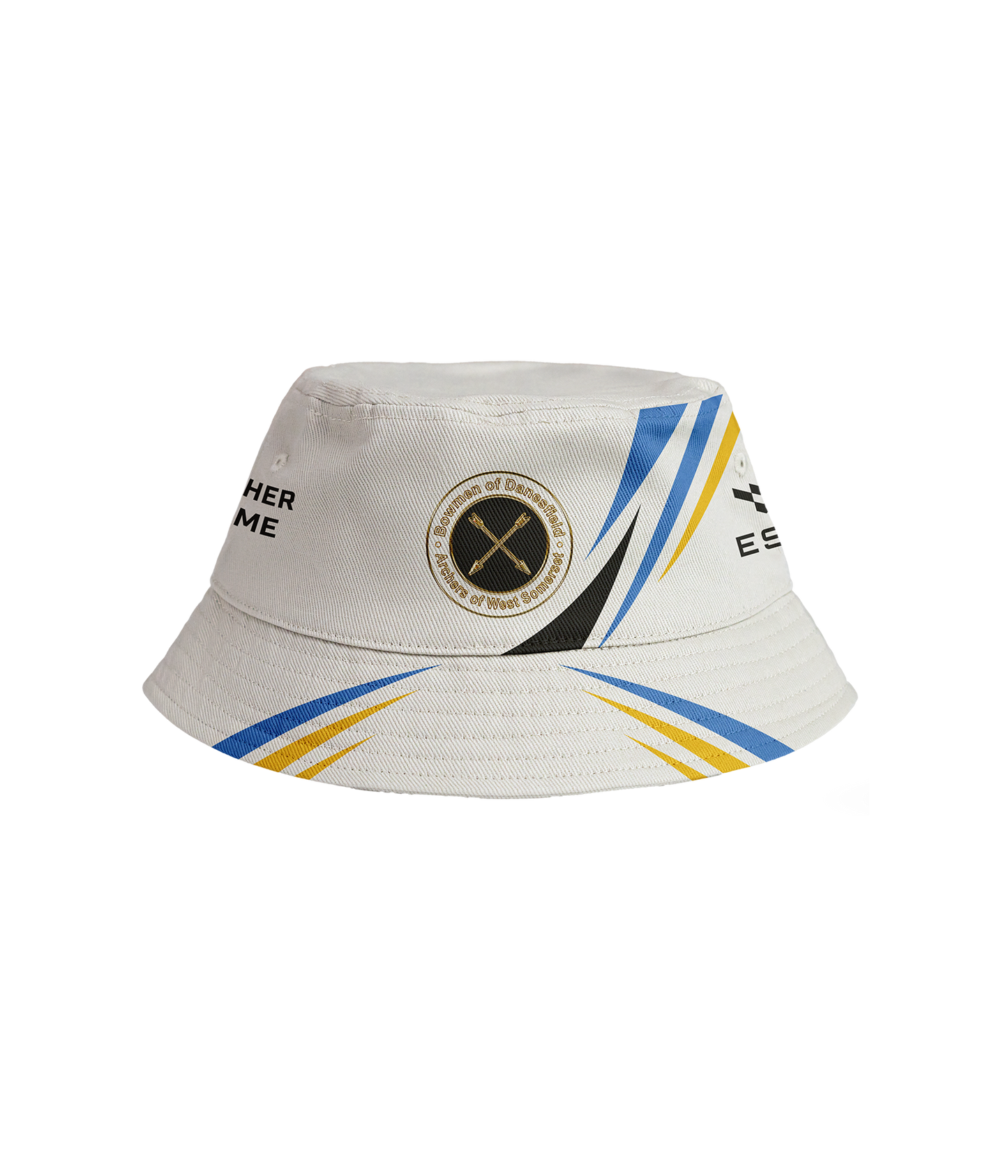 Bowmen of Danesfield White Bucket Hat