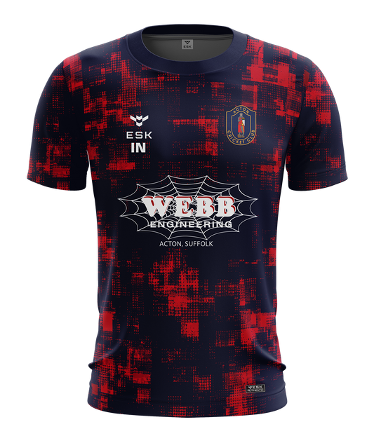 Acton Cricket Club Short Sleeve Training Shirt