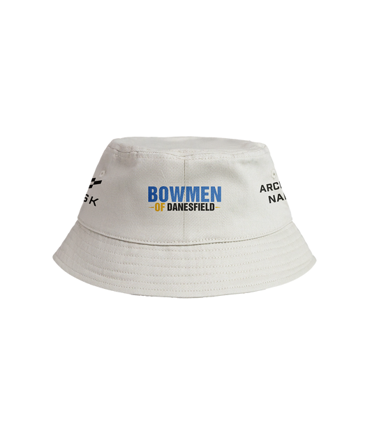 Bowmen of Danesfield White Bucket Hat
