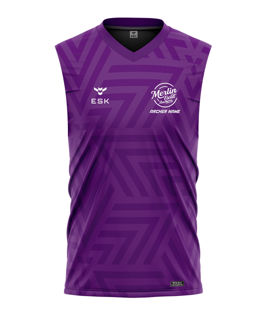 Merlin Field Archers Sleeveless V-Neck