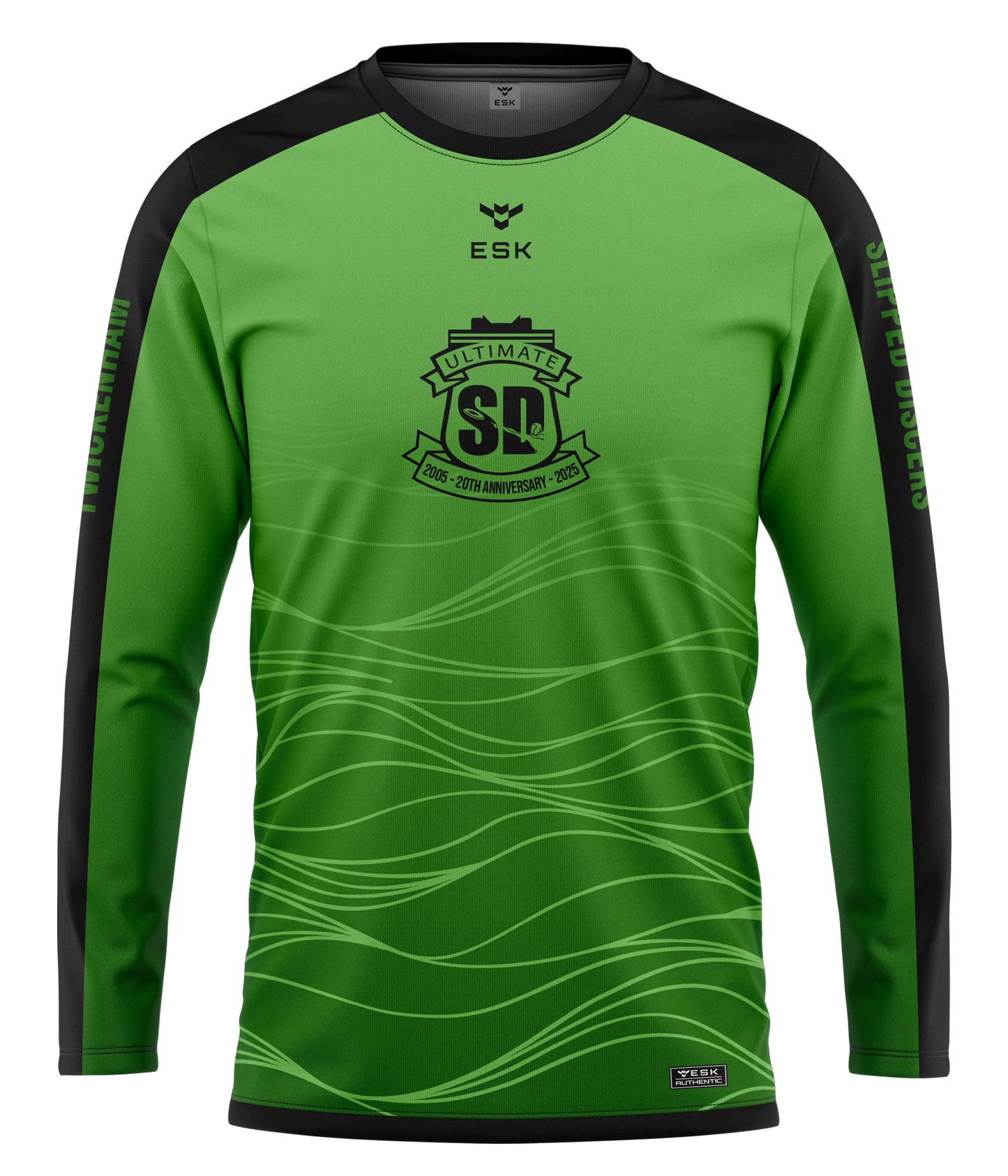 Slipped Discers Long Sleeve Shirt