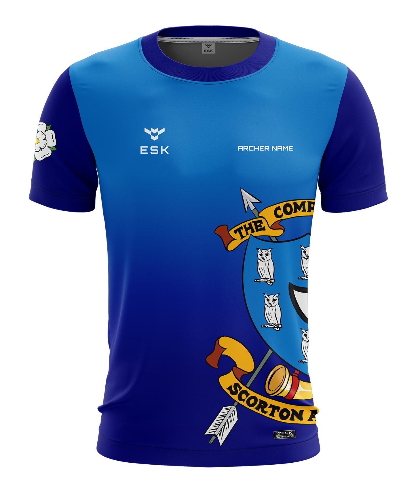 Scorton Archers Blue Shirt