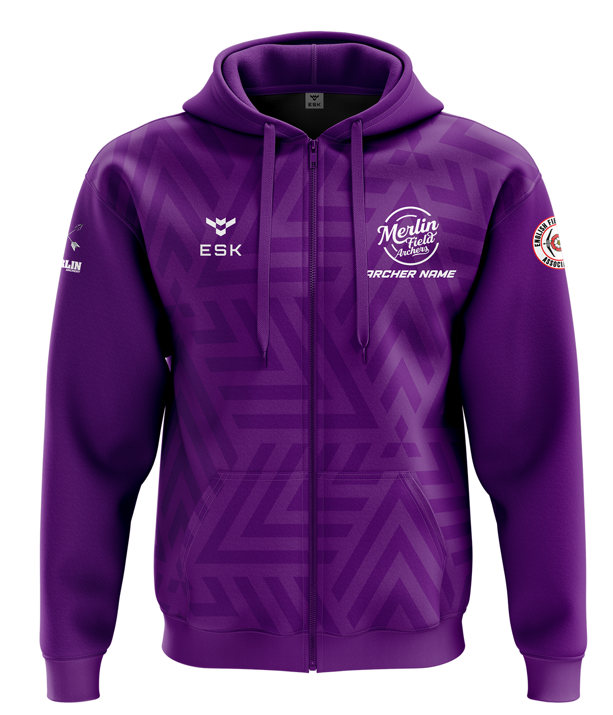 Merlin Field Archers Zip Hoodie