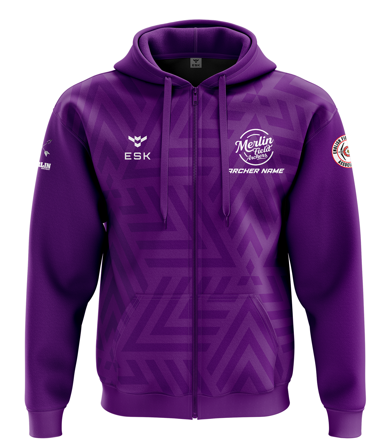 Merlin Field Archers Zip Hoodie