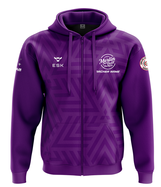 Merlin Field Archers Zip Hoodie