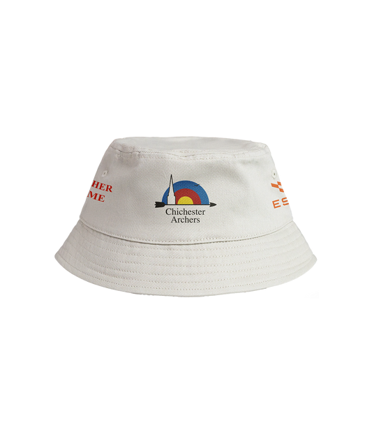 Chichester Archers White Bucket Hat