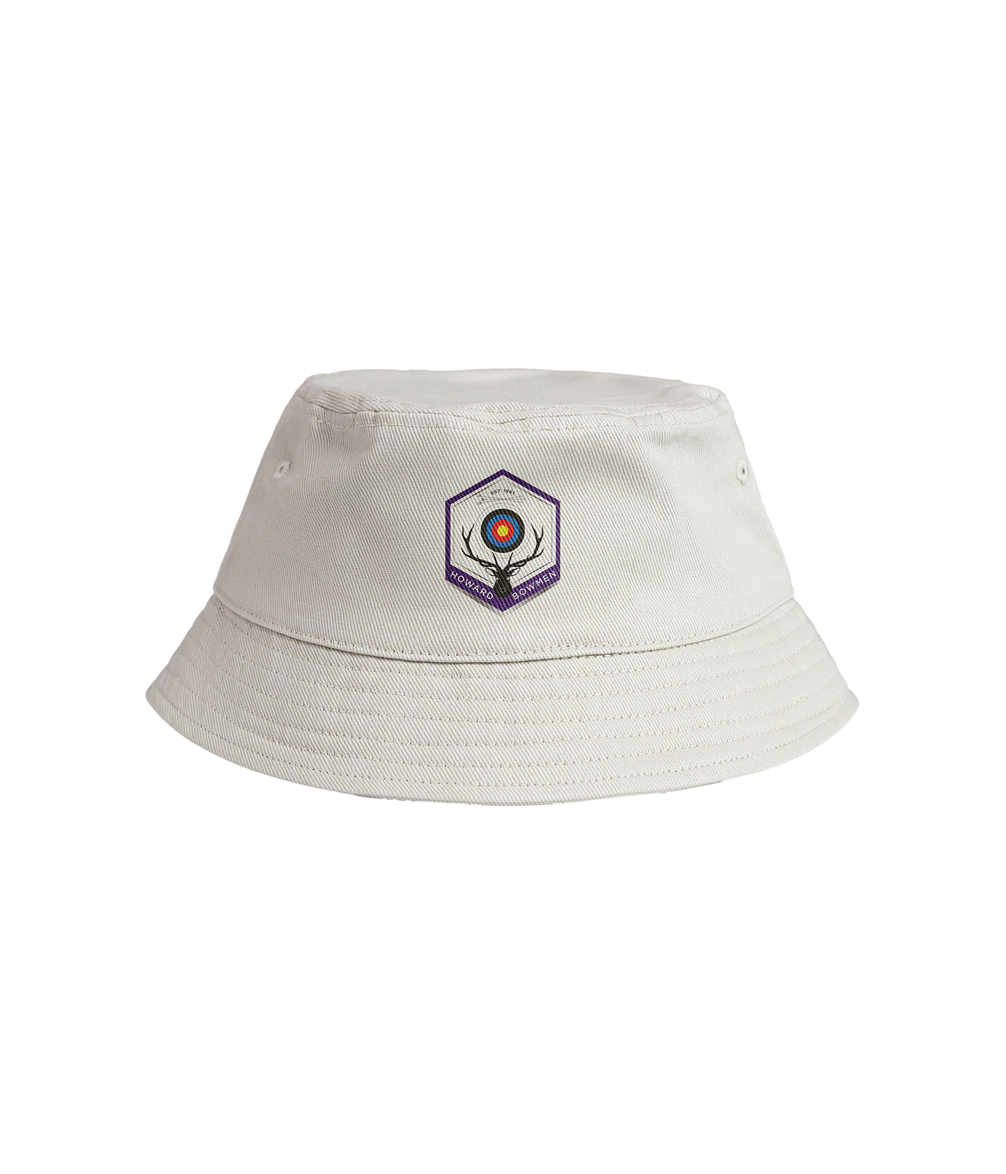 Howard Bowmen White Bucket Hat