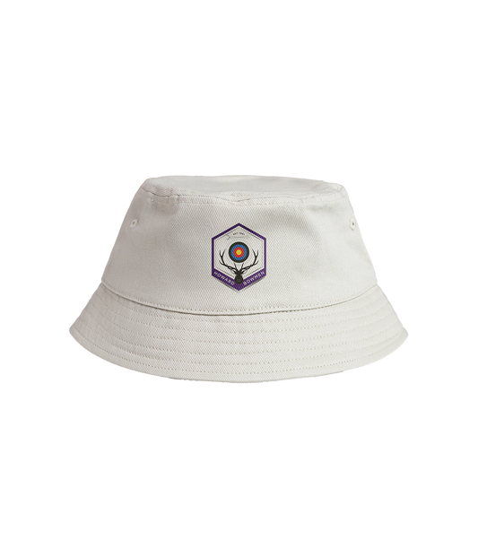 Howard Bowmen White Bucket Hat