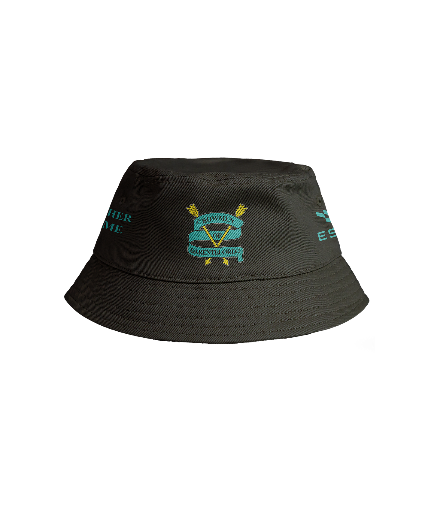 Bowmen of Darenteford Black Bucket Hat