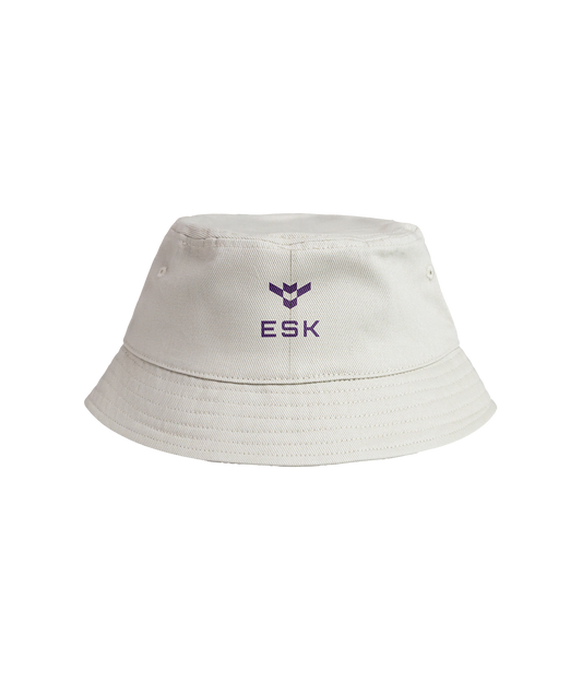 Howard Bowmen White Bucket Hat