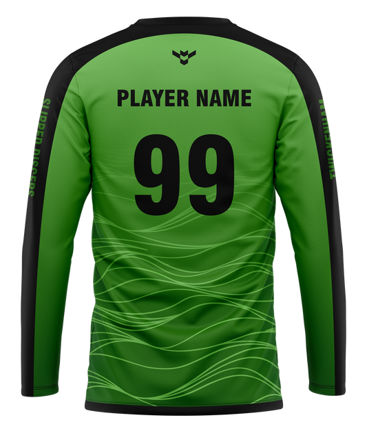 Slipped Discers Long Sleeve Shirt