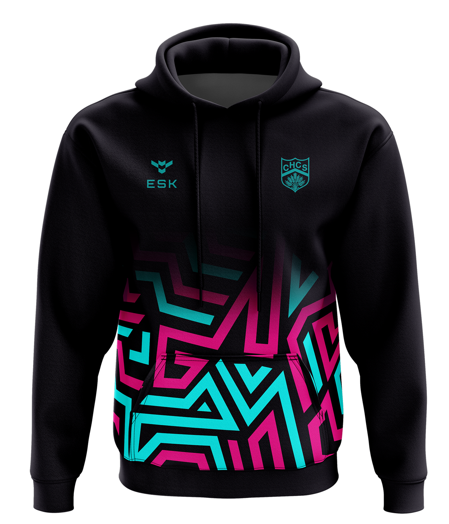 CHCS Blue/Pink Esports Hoodie