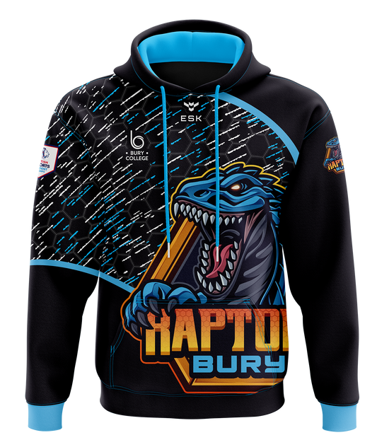 Bury Raptors Blue Esports Zip Hoodie