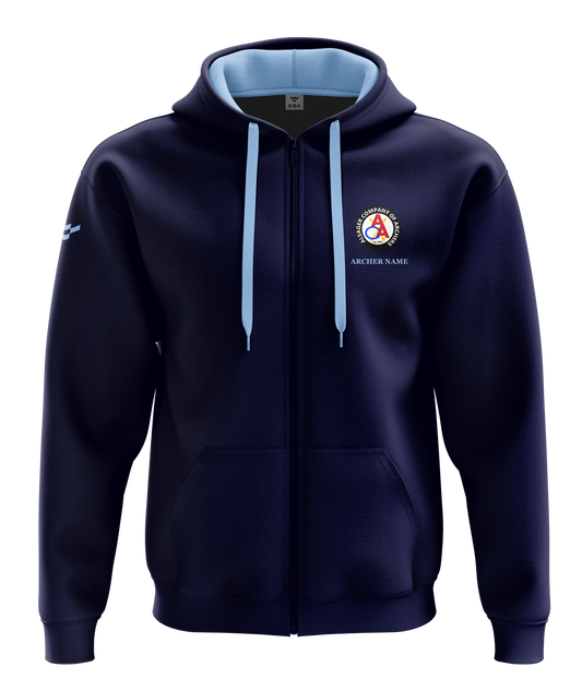 Alsager Company of Archers Cotton Zip Hoodie
