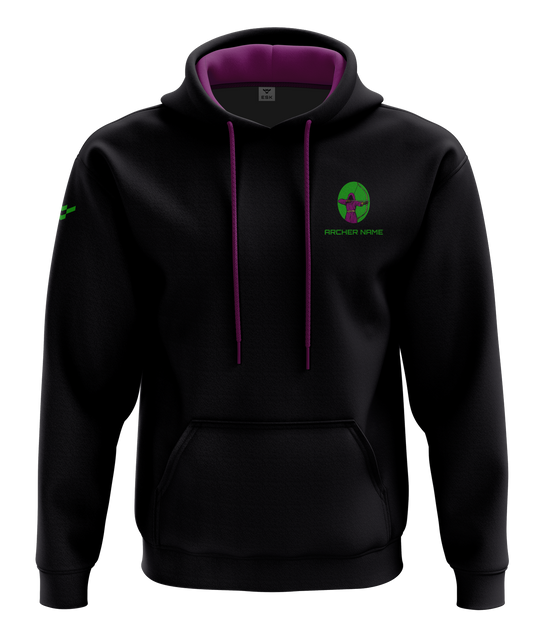 Botolph's Bowmen Purple Cotton Hoodie