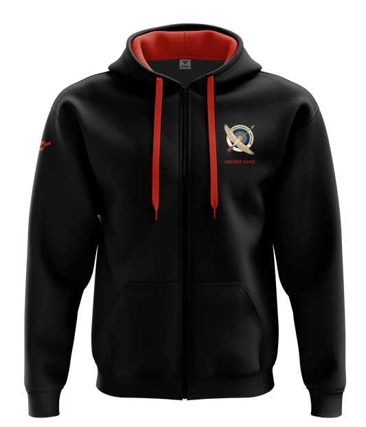 Crockenhill Archers Cotton Zip Hoodie