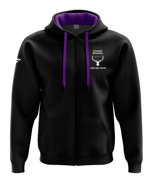 Howard Bowmen Cotton Zip Hoodie