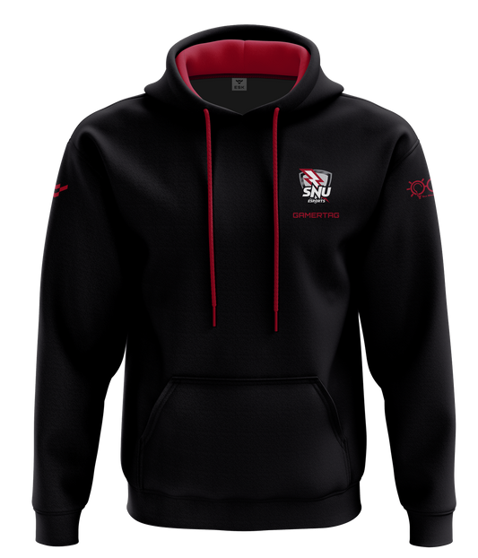 SNU Crimson Storm Cotton Hoodie