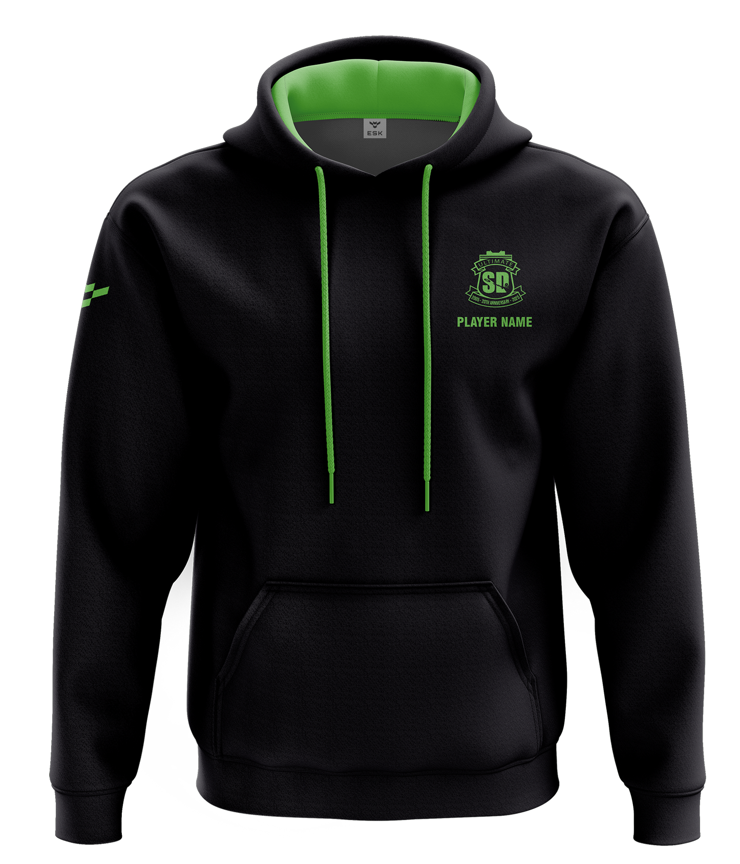 Slipped Discers Cotton Hoodie