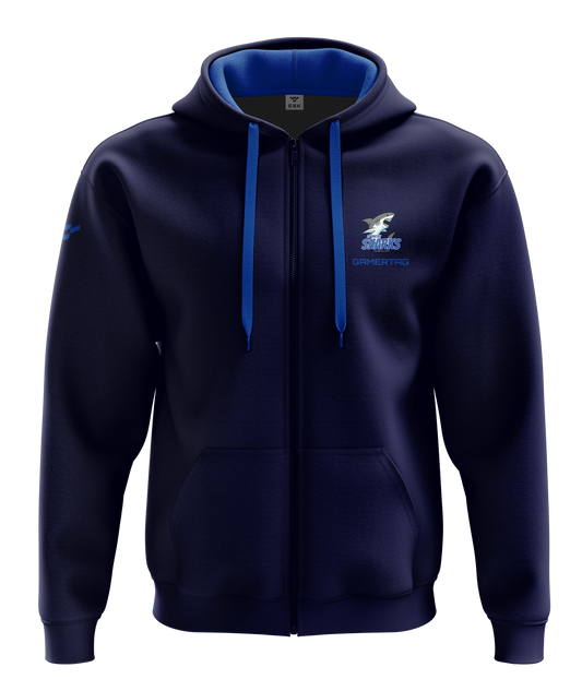 St Vincent Sharks Cotton Zip Hoodie