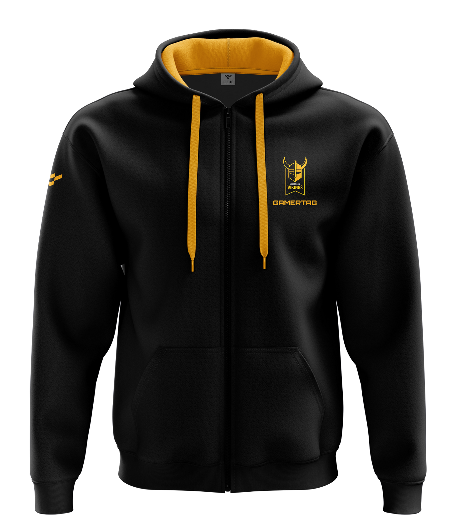 York Vikings Cotton Zip Hoodie