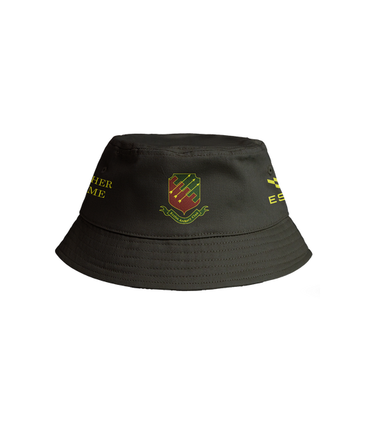 Eccles Archery Club Black Bucket Hat