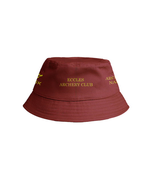 Eccles Archery Club Red Bucket Hat