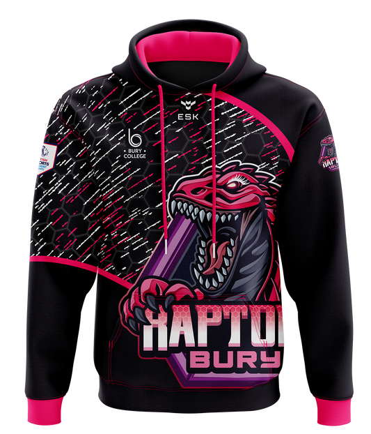 Bury Raptors Pink Esports Hoodie