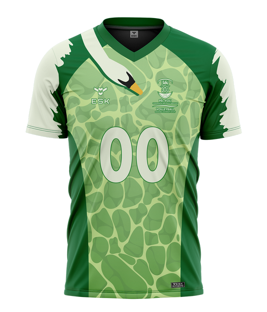 Swansea University Green Volleyball Shirt