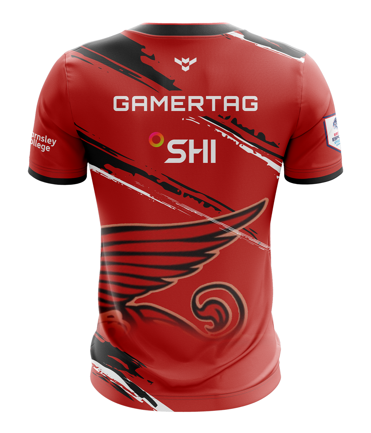 Barnsley Griffins Red Esports Jersey