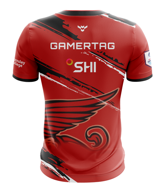 Barnsley Griffins Red Esports Jersey